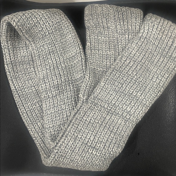 NWOT: Hand Knit Wool Scarf Double Layered  56” x 4-1/2”  NEW UNISEX - Picture 10 of 11